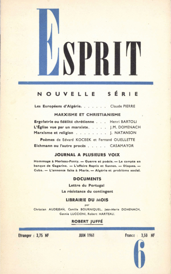 MARXISME ET CHRISTIANNISME