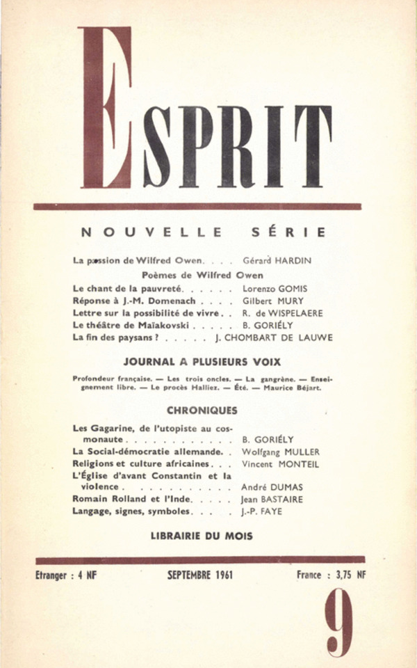 septembre 1961
