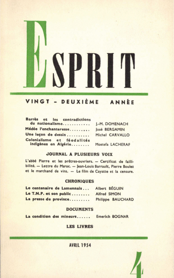 avril 1954