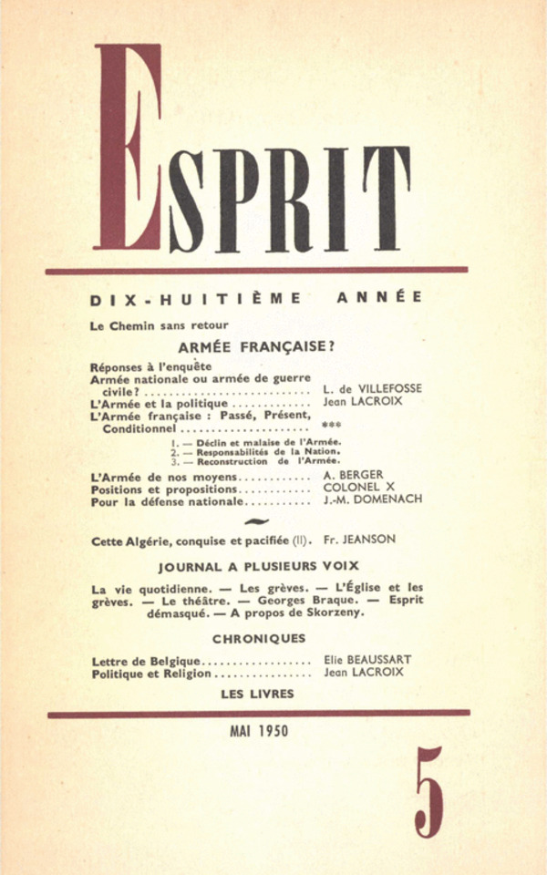 ARMEE FRANCAISE ?