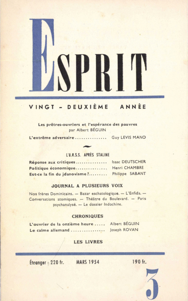 L’URSS APRES STALINE