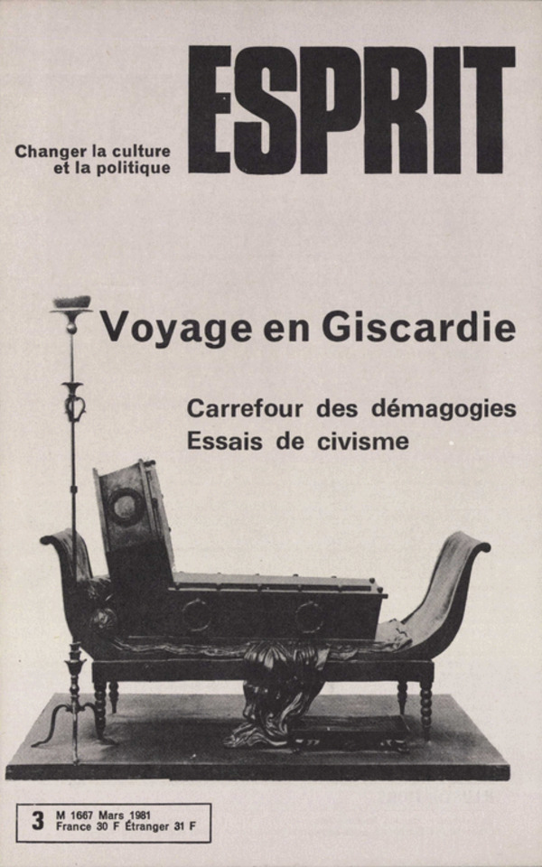 VOYAGE EN GISCARDIE
