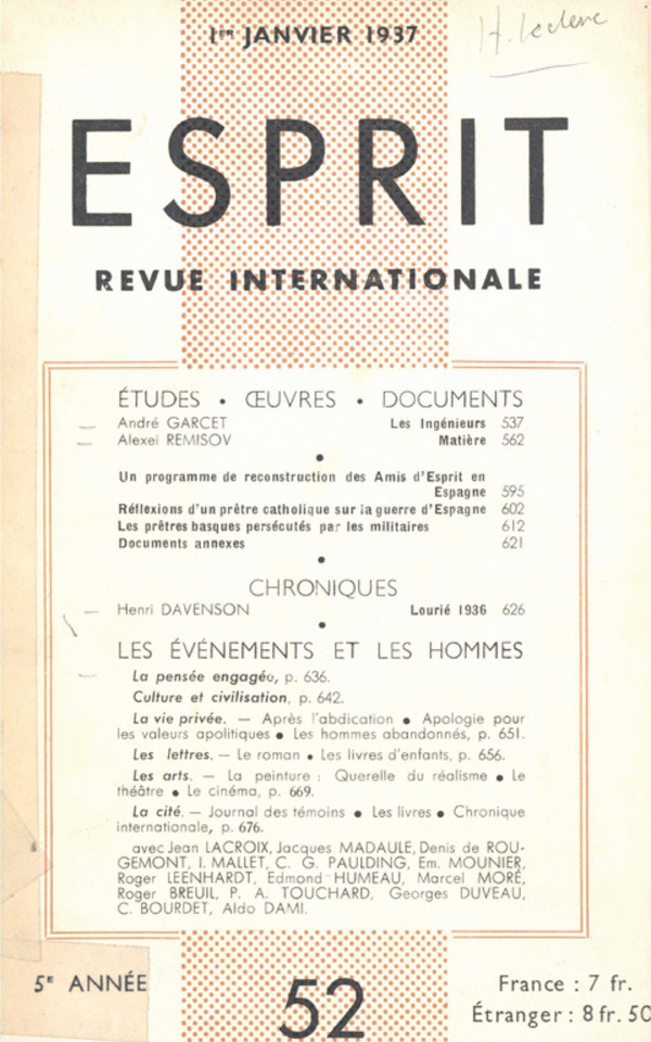 janvier 1937