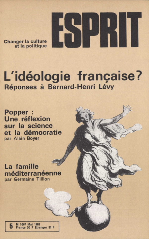 L’IDEOLOGIE FRANCAISE ?