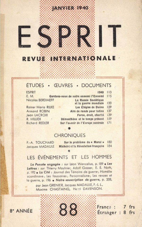 janvier 1940