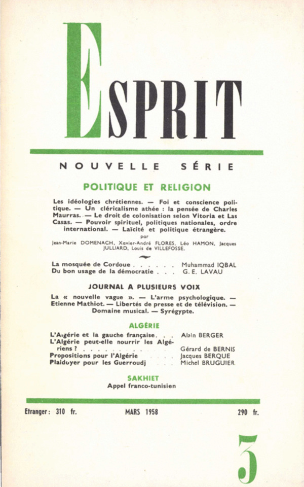 POLITIQUE ET RELIGION