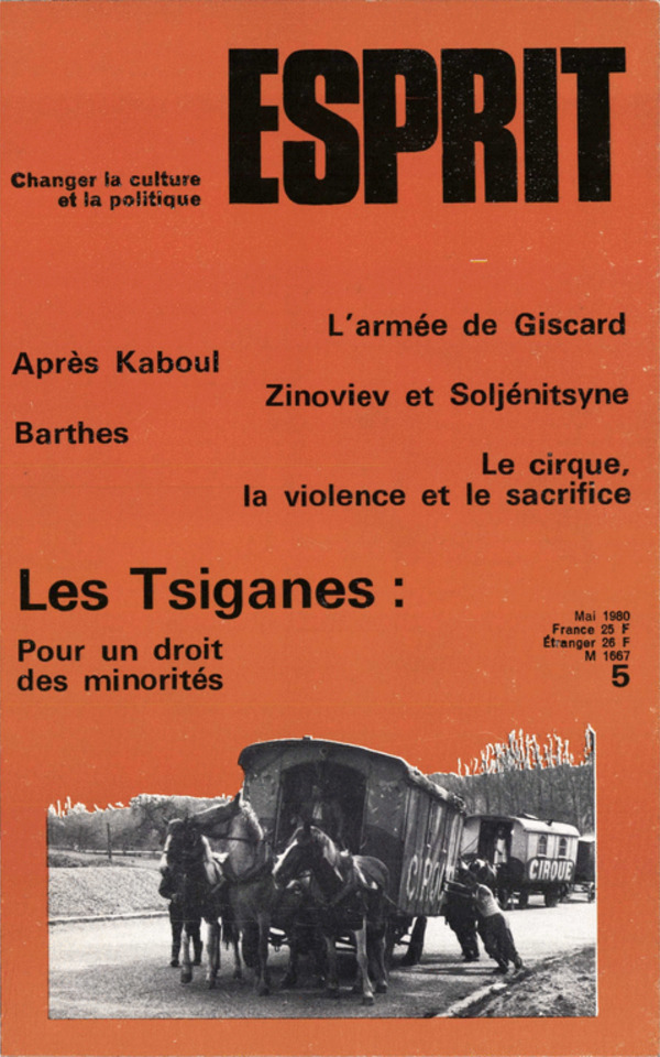 LES TSIGANES: POUR UN DROIT DES MINORITES