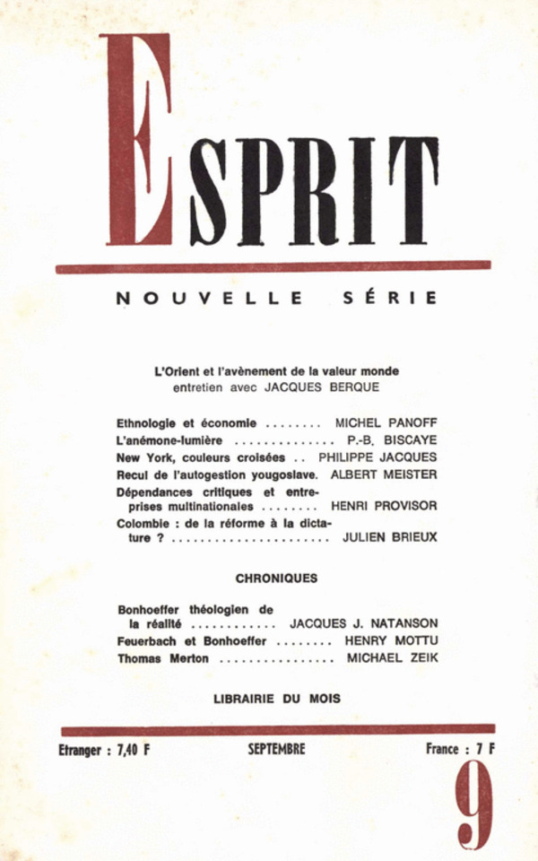 septembre 1970