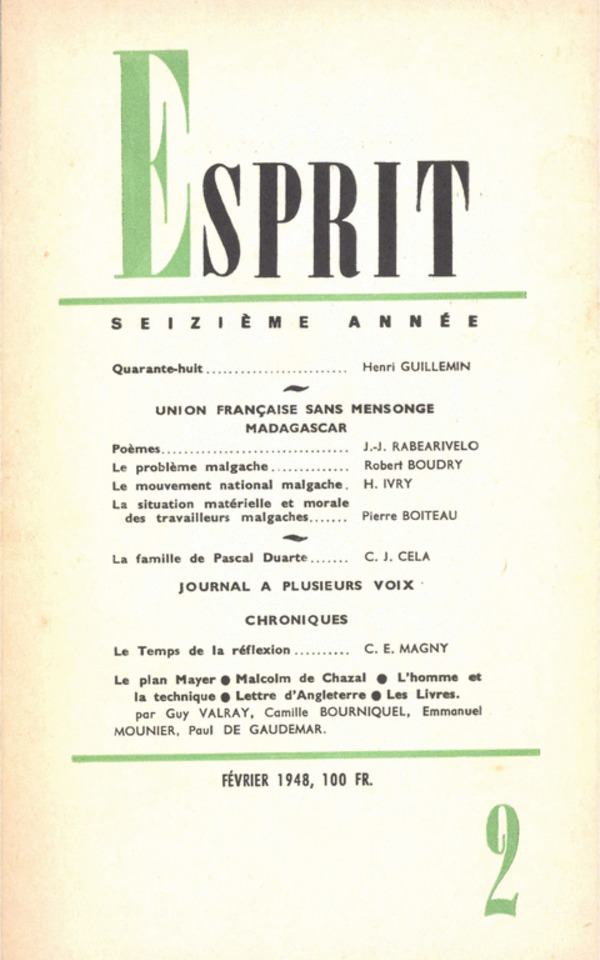 Union française sans mensonge - Madagascar