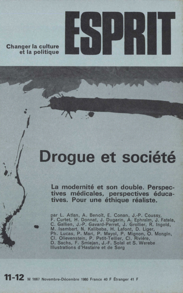 DROGUE ET SOCIETE