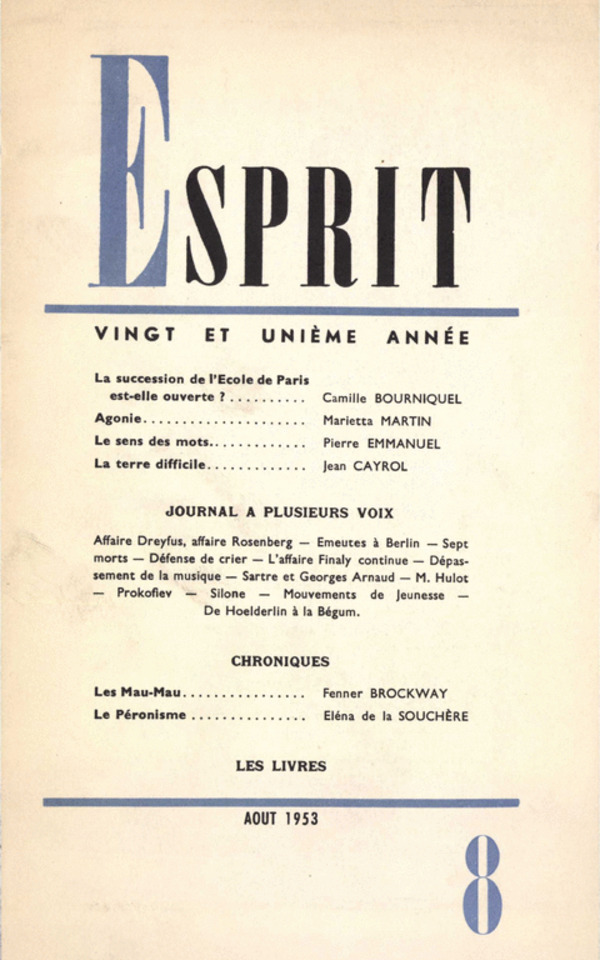 août 1953