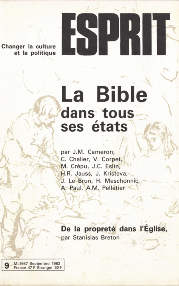 LA BIBLE DANS TOUS SES ETATS