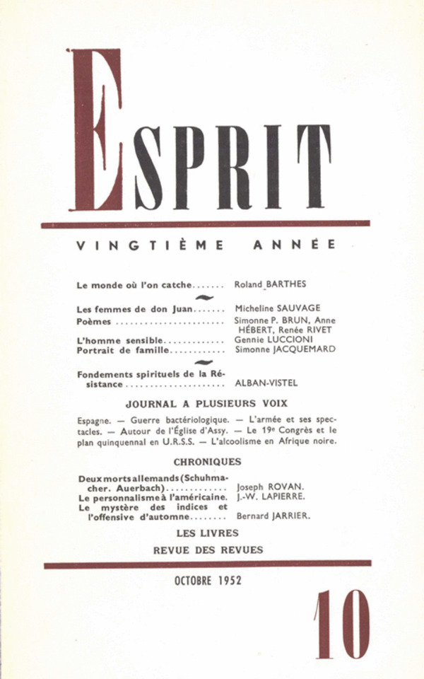 octobre 1952