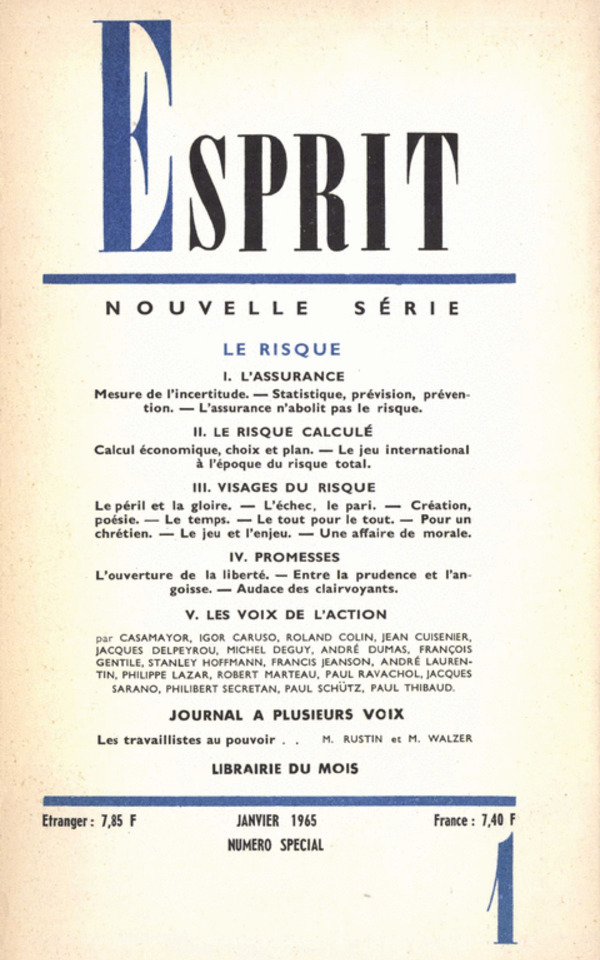 LE RISQUE