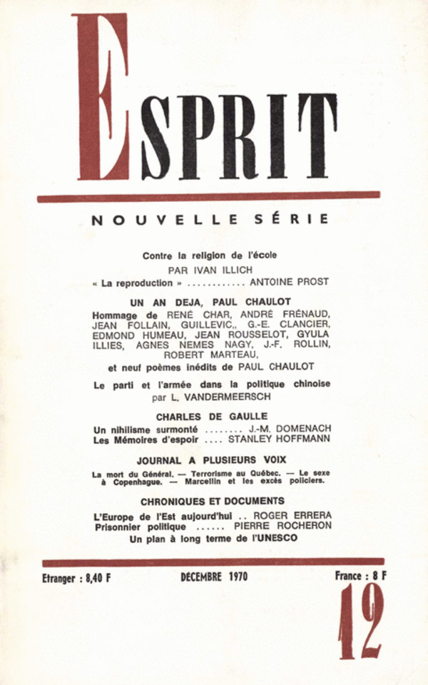 décembre 1970