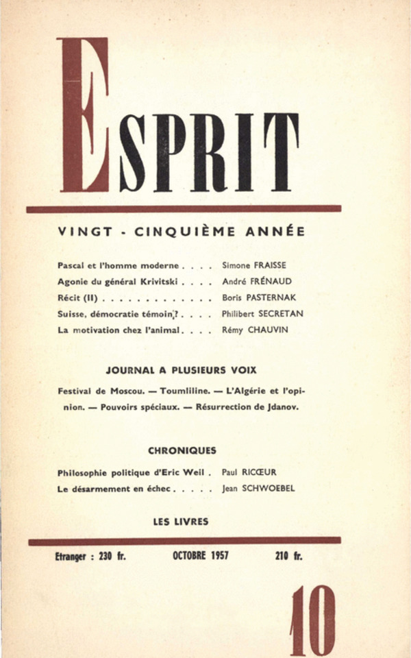 octobre 1957