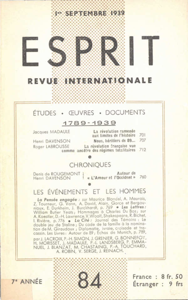 septembre 1939