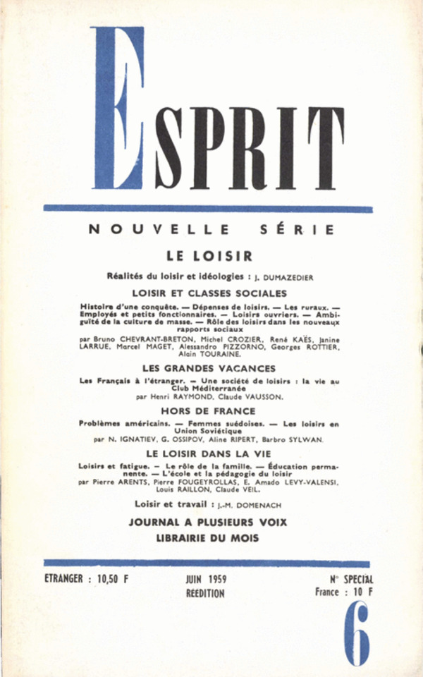 LE LOISIR