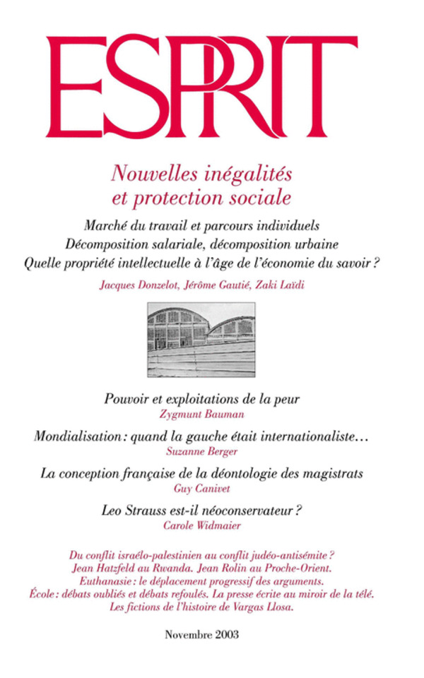 Nouvelles inégalités et protection sociale