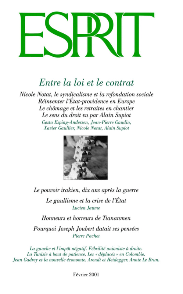 Entre la loi et le contrat