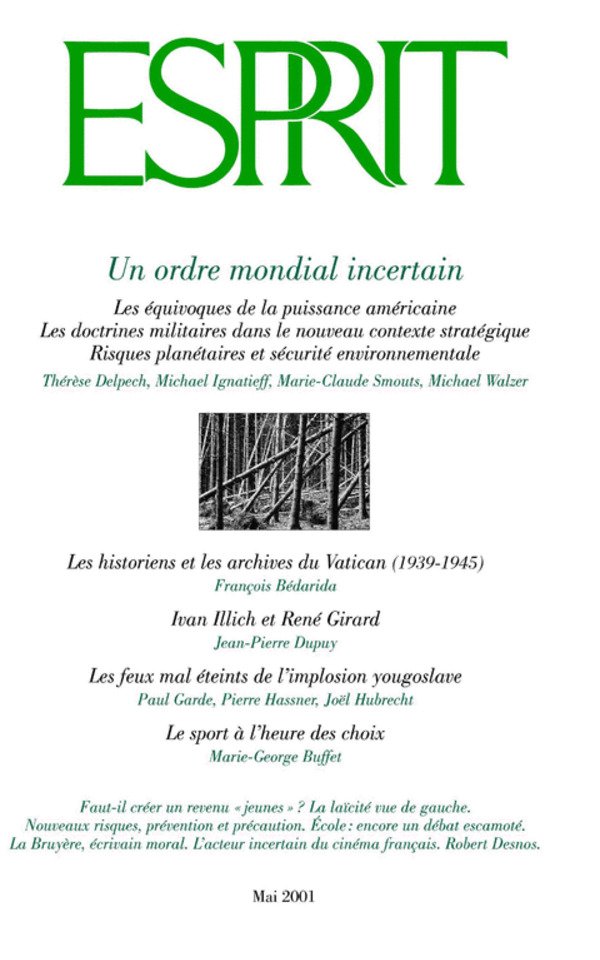 Un ordre mondial incertain