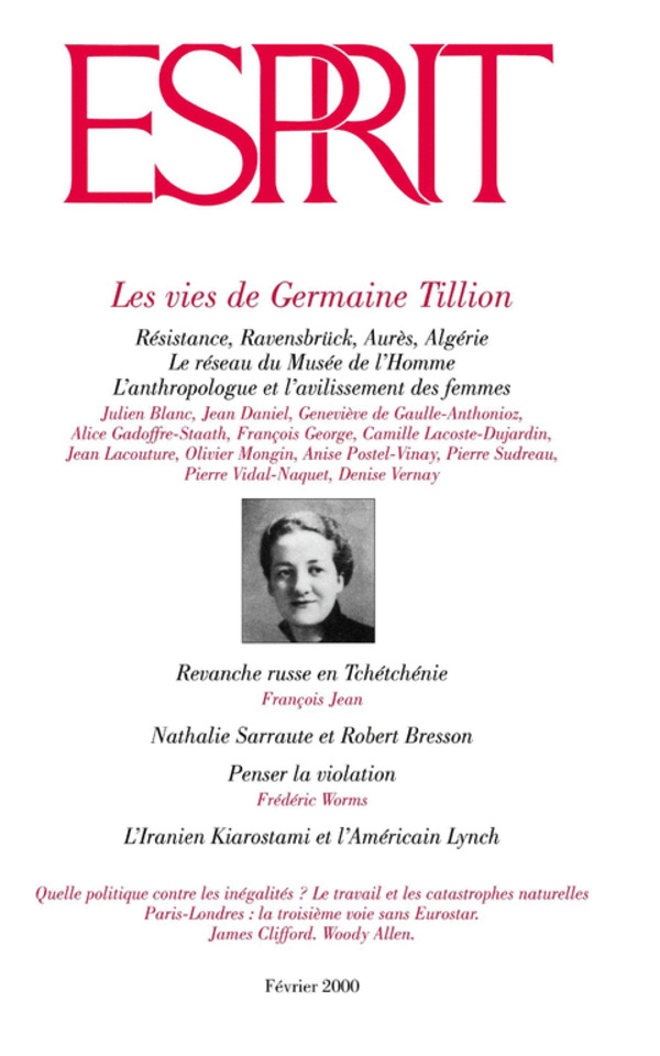 Les vies de Germaine Tillion
