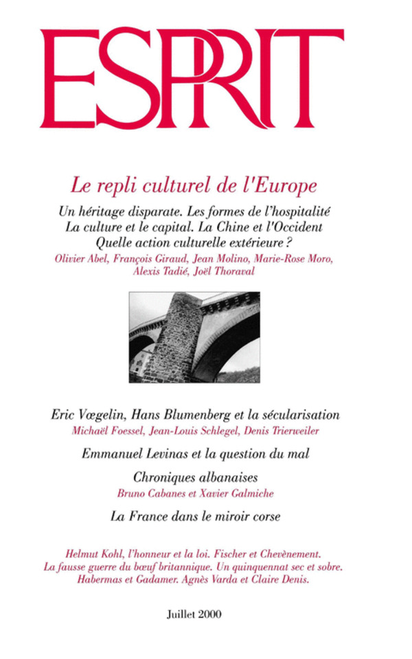 Le repli culturel de l’Europe