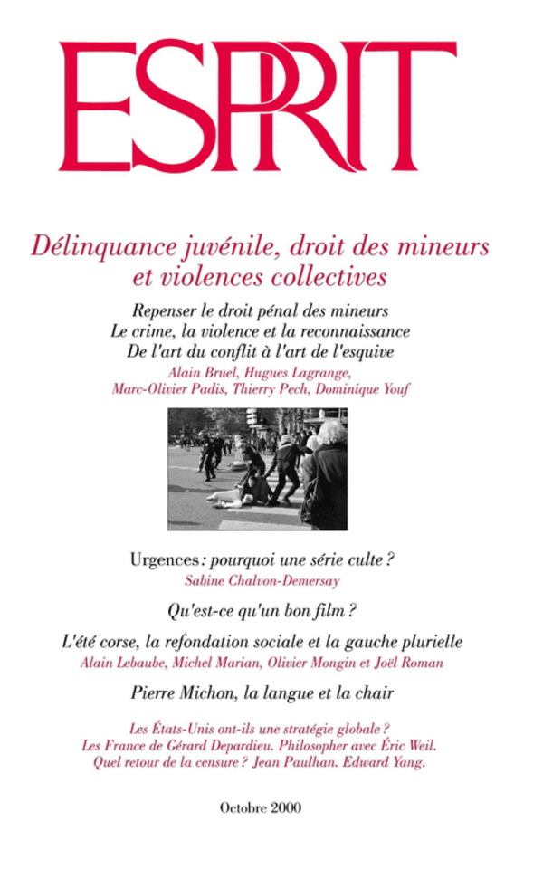 Délinquance juvénile, droit des mineurs et violences