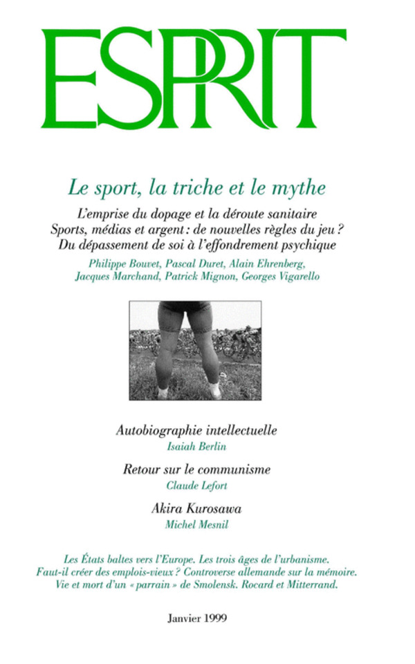 Le sport, la triche et le mythe