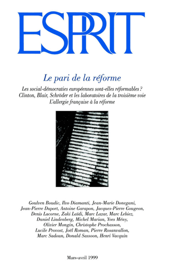Le pari de la réforme