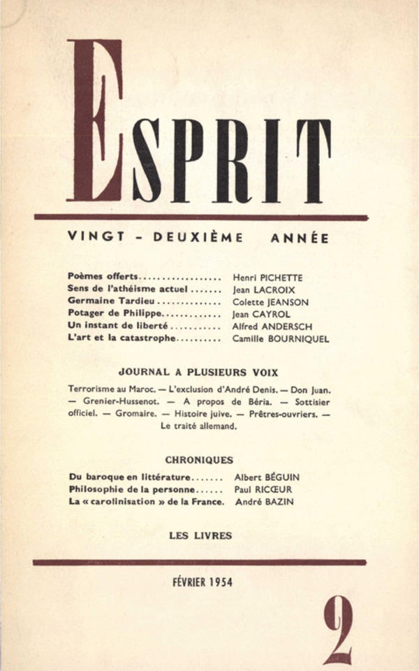 février 1954