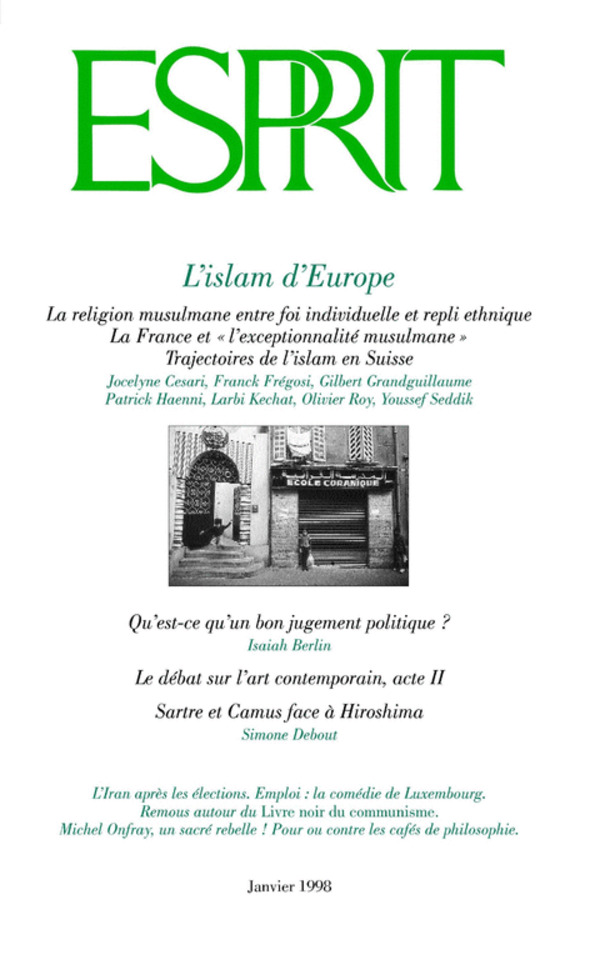 L’islam d’Europe