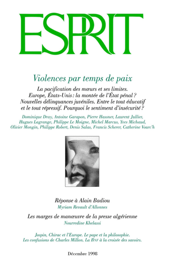 Violences par temps de paix
