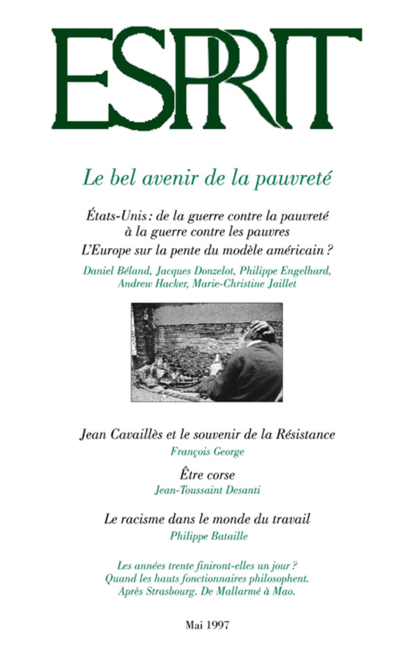 Le bel avenir de la pauvreté