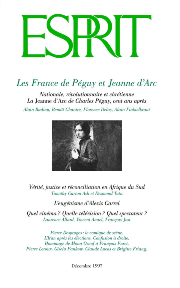 Les France de Péguy et Jeanne d’Arc
