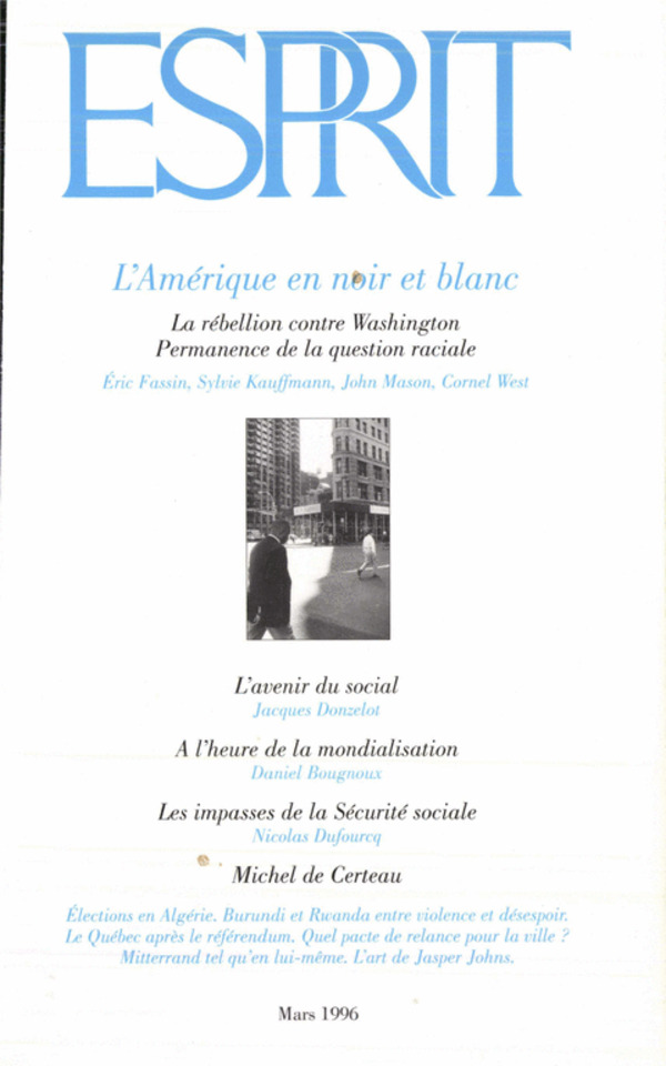 L’Amérique en noir et blanc