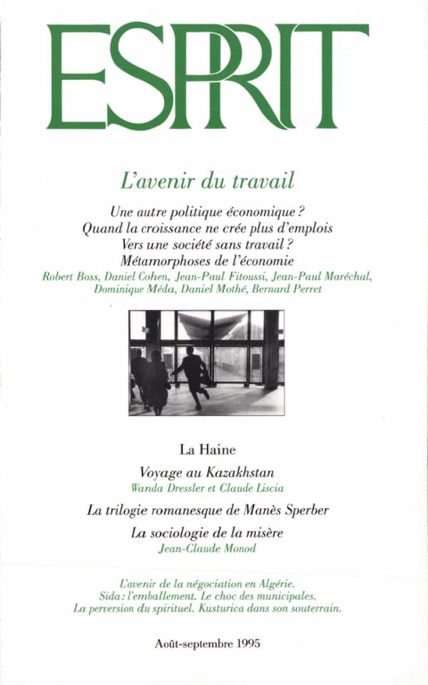 L’avenir du travail