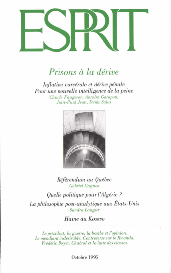 Prisons à la dérive