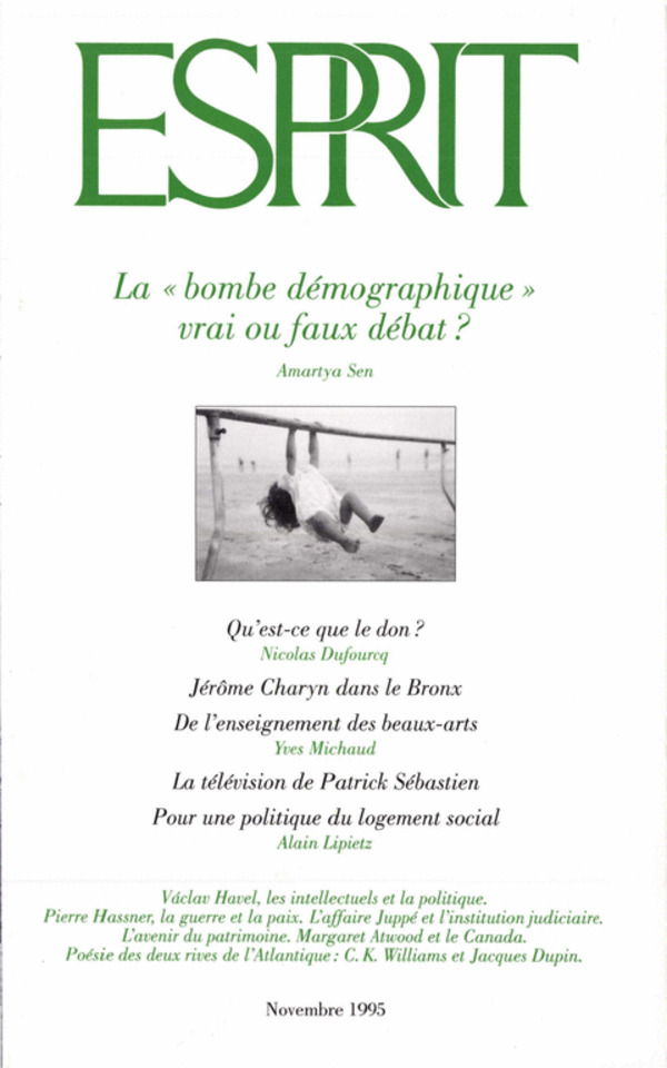 La « bombe démographique », vrai ou faux débat ?