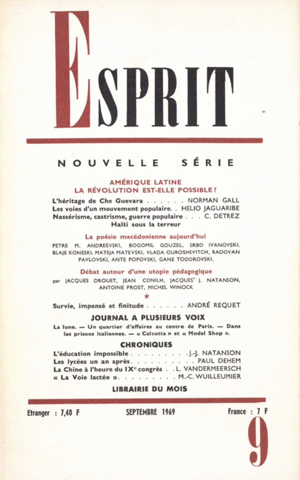 AMERIQUE LATINE : LA REVOLUTION EST-ELLE POSSIBLE?
