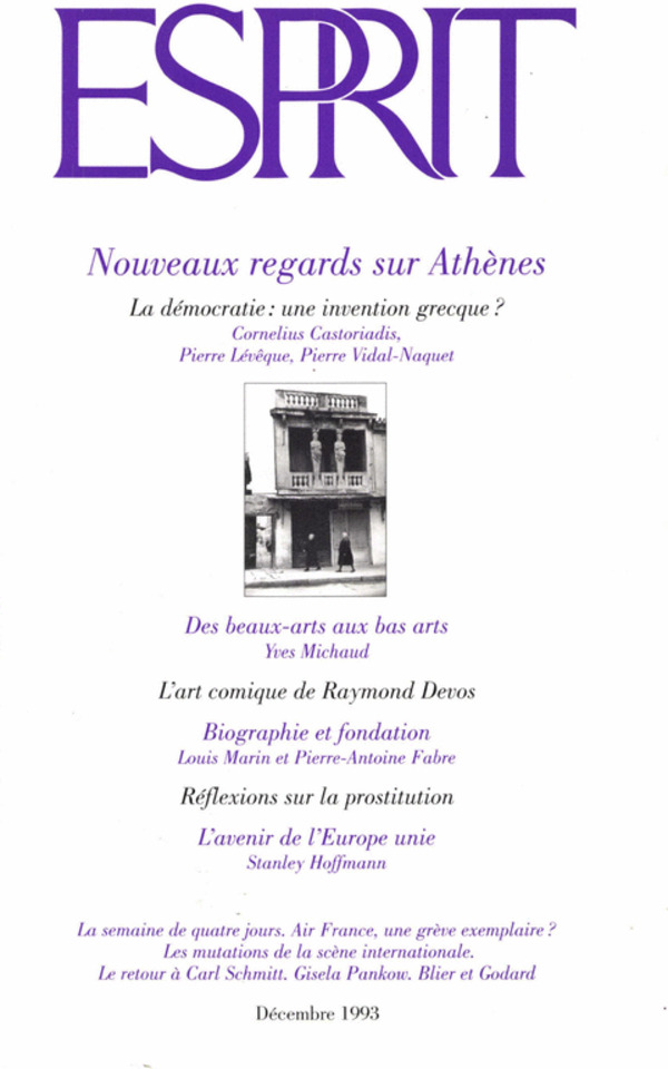 Nouveaux regards sur Athènes