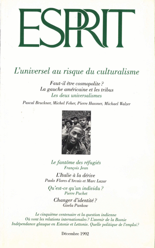 L’universel au risque du culturalisme