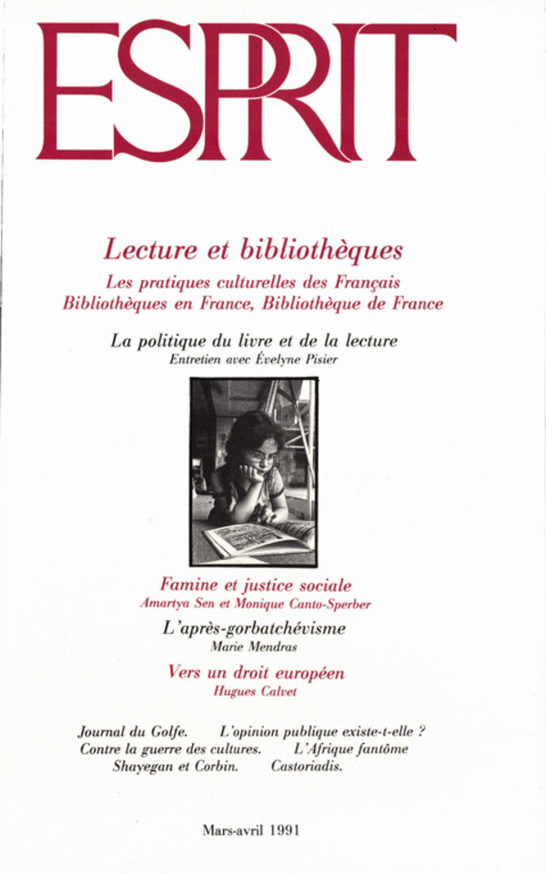 Lecture et bibliothèques