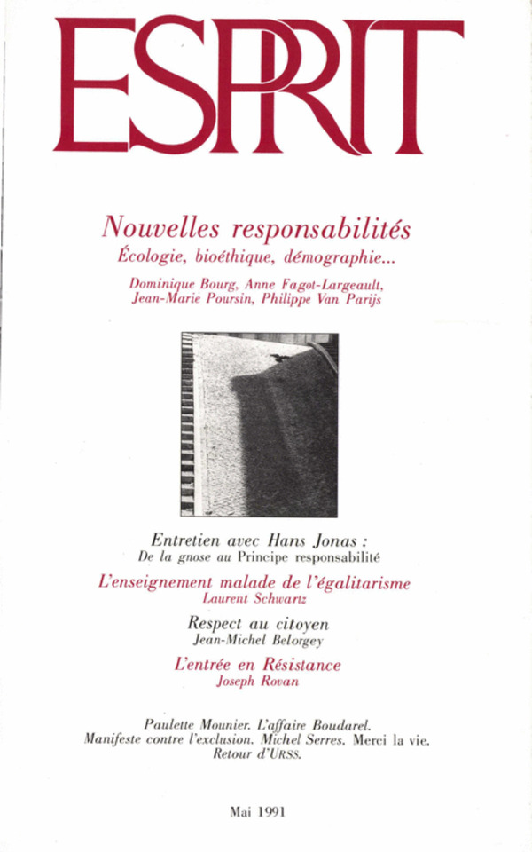 Nouvelles responsabilités