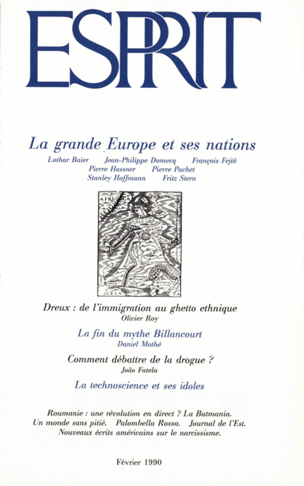 La grande Europe et ses nations