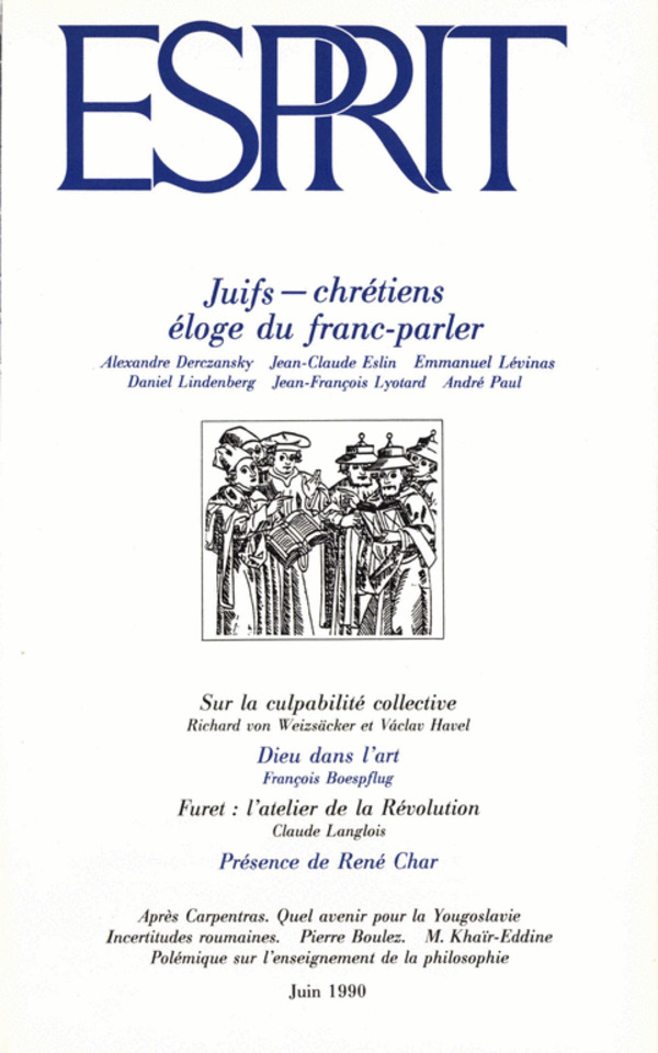 Juifs-Chrétiens : éloge du franc-parler