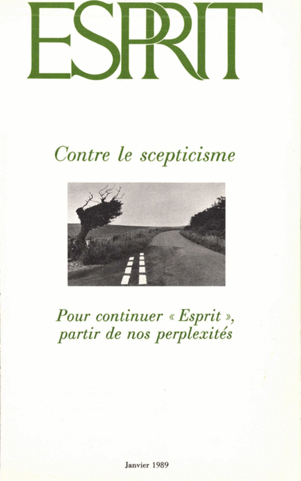 Face au scepticisme