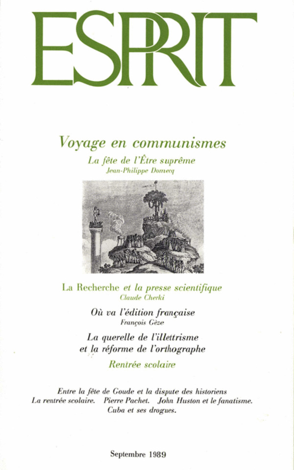Voyage en communismes