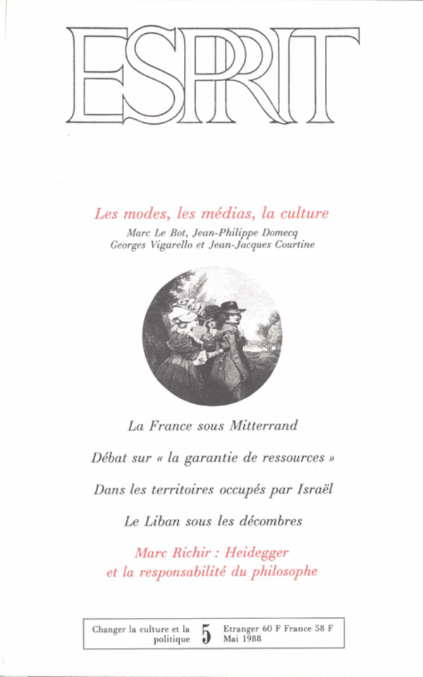 Les modes, les médias, la culture