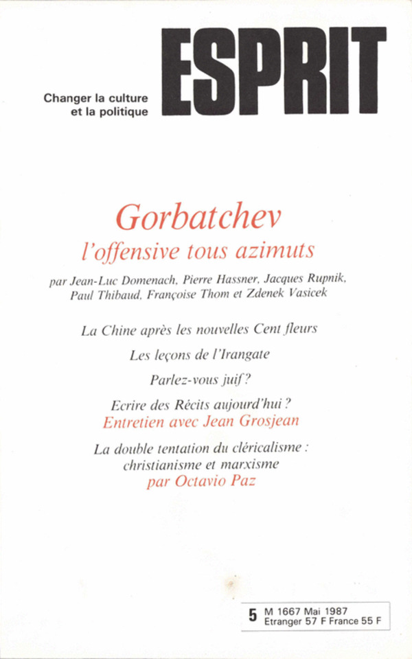 Gorbatchev: l’offensive tous azimuts